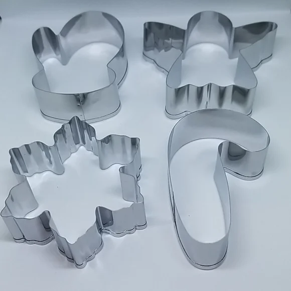 Xmas - Christmas Set of 12 Cookie Cutters New! - Picture 3 of 5